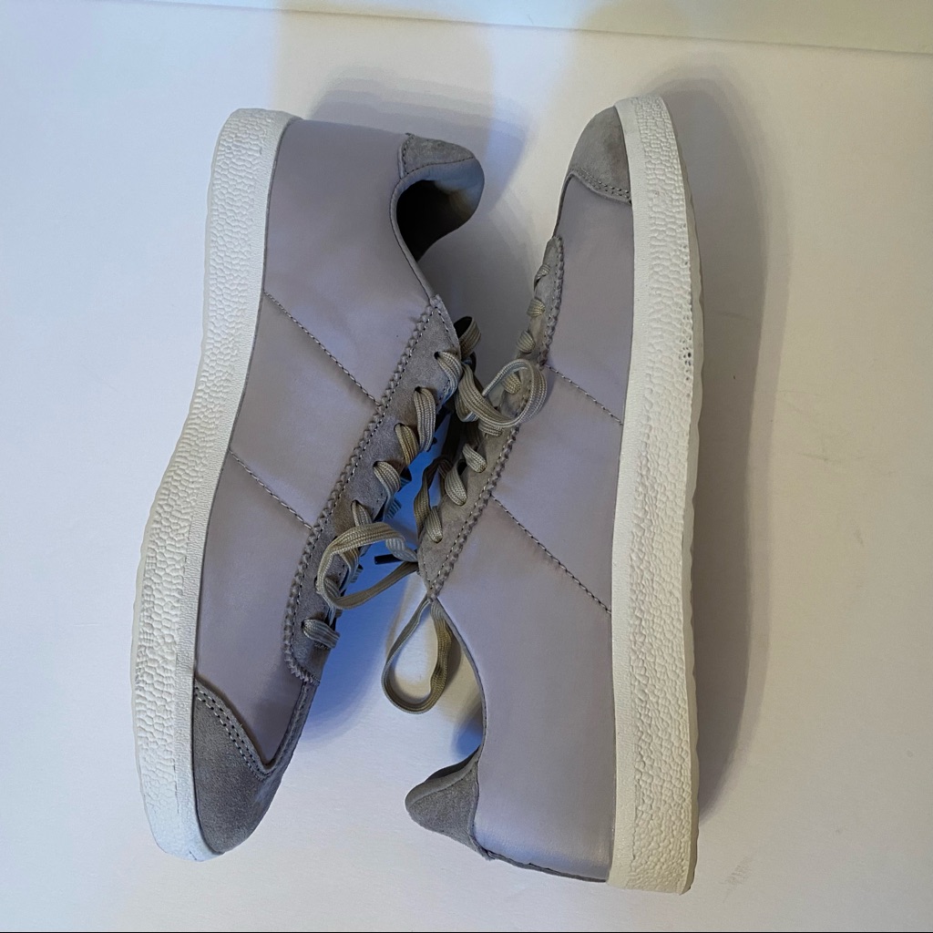 Greats Sneakers New Gray Suede Leather Nylon Size 8.5 Athleisure Nib Nwt Shoes — image 5 of 8